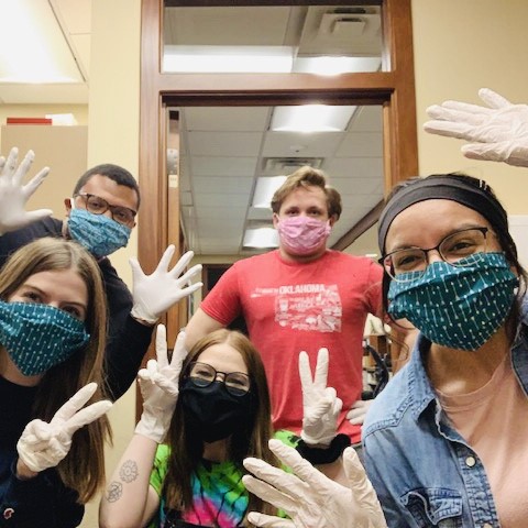 Allegiance Employees In Masks