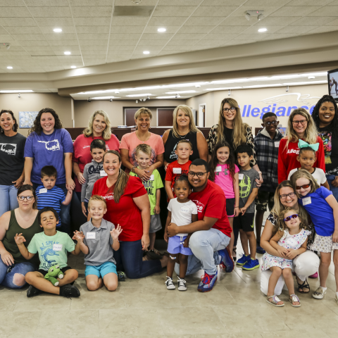 Allegiance Employees With Children Cropped