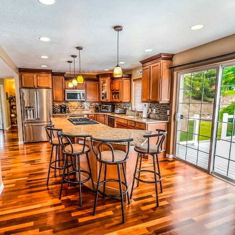 Mortgage options are available for every budget helping this dream kitchen become a reality.